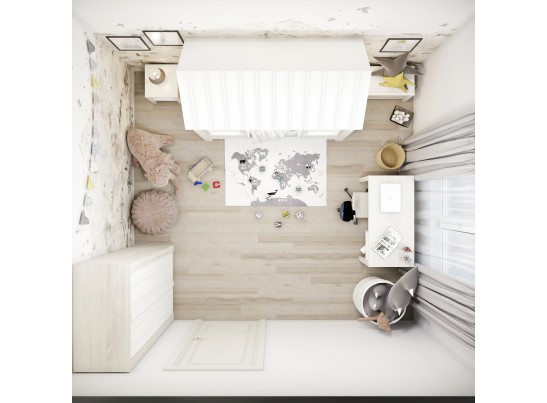 Сундук Crusoe White