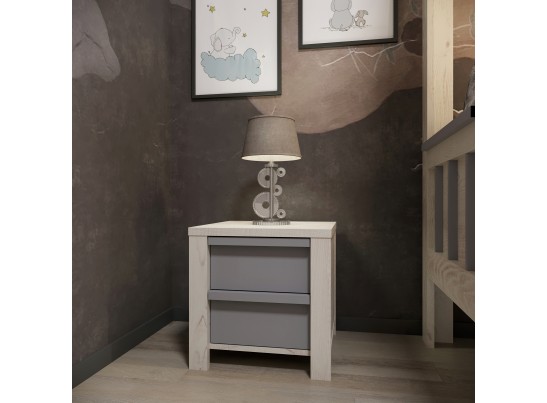 Тумбочка Crusoe Grey