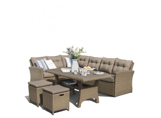 Комплект плетеной мебели AFM-307B Beige в Каменске-Уральском