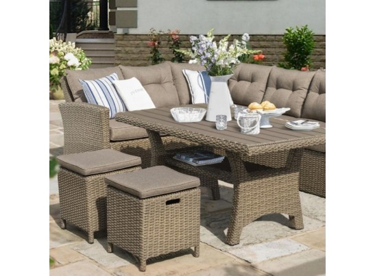 Комплект плетеной мебели AFM-307B Beige в Каменске-Уральском