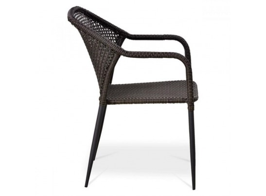 Плетеное кресло из искусственного ротанга Y35-W2390 Brown в Каменске-Уральском