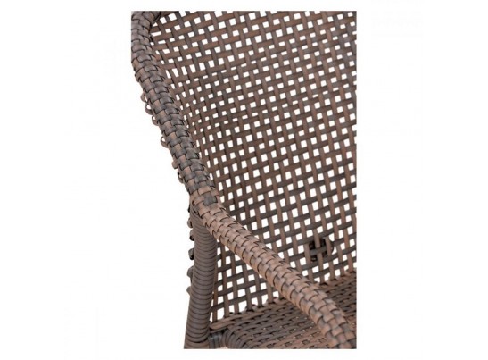 Плетеное кресло из искусственного ротанга Y35G-W1289 Pale в Каменске-Уральском