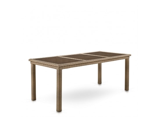 Комплект плетеной мебели T365/Y380B-W65 Light Brown (8+1) в Каменске-Уральском