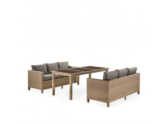 Комплект плетеной мебели T365/S65B-W65 Light Brown в Каменске-Уральском