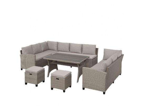 Комплект плетеной мебели AFM-370B Beige в Каменске-Уральском