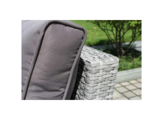 Диван-трансформер из искусственного ротанга AFM-320G Grey
