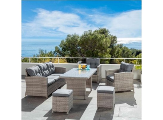 Комплект плетеной мебели AFM-311GL Grey