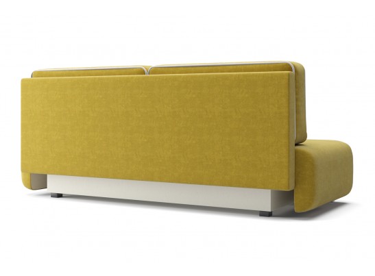 Диван прямой Уно, Горчичный