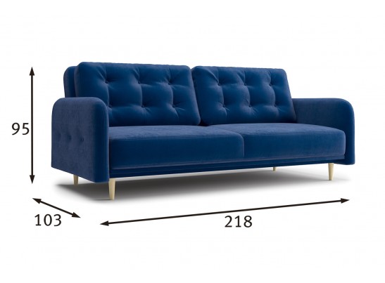 Диван-кровать Вейт синий