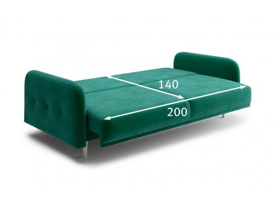 Диван-кровать Вейт бирюзовый