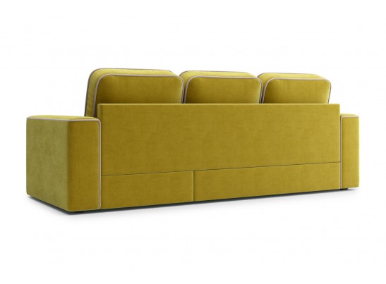 Угловой диван-кровать Астон, Горчичный