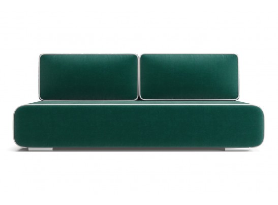 Диван прямой Уно, Изумрудный