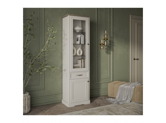 Шкаф с витриной 1V1D1S TOSCANA в Каменске-Уральском