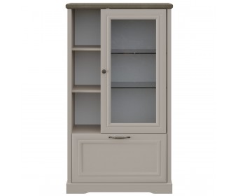 Шкаф с витриной 1V1D3N TOSCANA