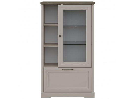 Шкаф с витриной 1V1D3N TOSCANA