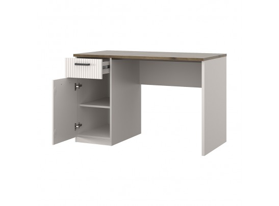 VINATI, Стол письменный 1D1S. Цвет ПЕРСИДСКИЙ ЖЕМЧУГ/ АМАРОК