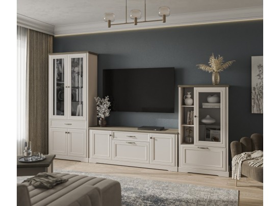 Гостиная TOSCANA Вариант 2 ПЕРСИДСКИЙ ЖЕМЧУГ/КАНЬОН