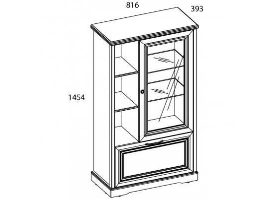 Гостиная TOSCANA Вариант 2 ПЕРСИДСКИЙ ЖЕМЧУГ/КАНЬОН