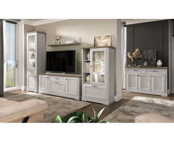 Гостиная TOSCANA Вариант 3 ПЕРСИДСКИЙ ЖЕМЧУГ/КАНЬОН