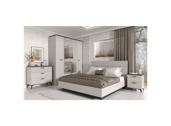 VINATI, Кровать 160 с подъемником. Цвет ПЕРСИДСКИЙ ЖЕМЧУГ/ АМАРОК