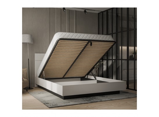 VINATI, Кровать 180 с подъемником. Цвет ПЕРСИДСКИЙ ЖЕМЧУГ/ АМАРОК