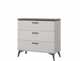 VINATI, Комод 3S. Цвет ПЕРСИДСКИЙ ЖЕМЧУГ/ АМАРОК