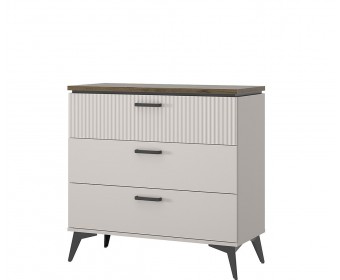 VINATI, Комод 3S. Цвет ПЕРСИДСКИЙ ЖЕМЧУГ/ АМАРОК