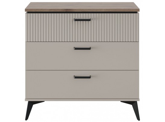 VINATI, Комод 3S. Цвет ПЕРСИДСКИЙ ЖЕМЧУГ/ АМАРОК