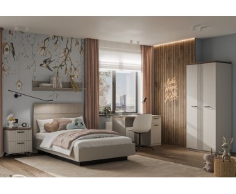 Спальный гарнитур VINATI Вариант 1 ПЕРСИДСКИЙ ЖЕМЧУГ/ АМАРОК