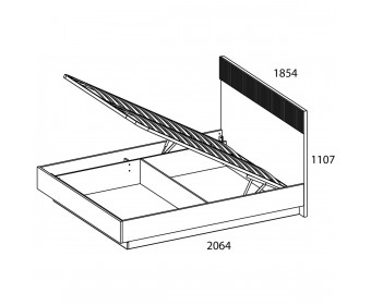 Спальный гарнитур VINATI Вариант 3 ПЕРСИДСКИЙ ЖЕМЧУГ/ АМАРОК