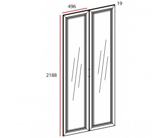 SEVILLA, Фасад 100 Z. Цвет БЕЛЫЙ