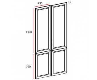 SEVILLA, Фасад 100. Цвет БЕЛЫЙ