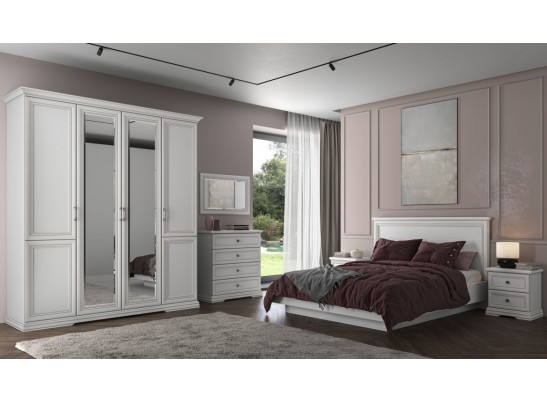 SEVILLA, Комод 4S. Цвет БЕЛЫЙ