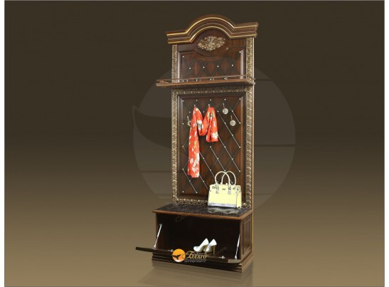 Прихожая Б11.2-1 (декор "ПАВЛИН") Орех/патина золото в Каменске-Уральском