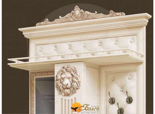 Прихожая Б11.4-3 Карамель/патина золото/бежевый в Каменске-Уральском