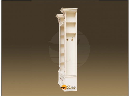 Прихожая Б11.4-10 с капителями Карамель/патина золото в Каменске-Уральском