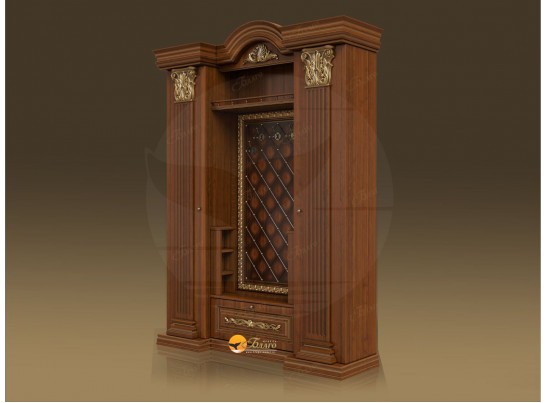 Прихожая Б11.5-11 Орех/патина золото в Каменске-Уральском