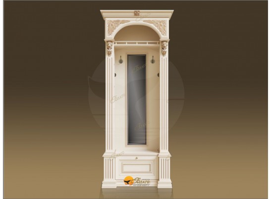 Прихожая Б11.8-1 с зеркалом Карамель/патина золото в Каменске-Уральском