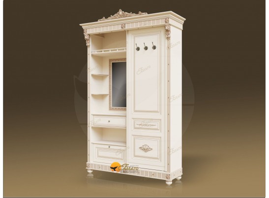 Прихожая-купе Б11.6-2 Карамель/Патина золото в Каменске-Уральском