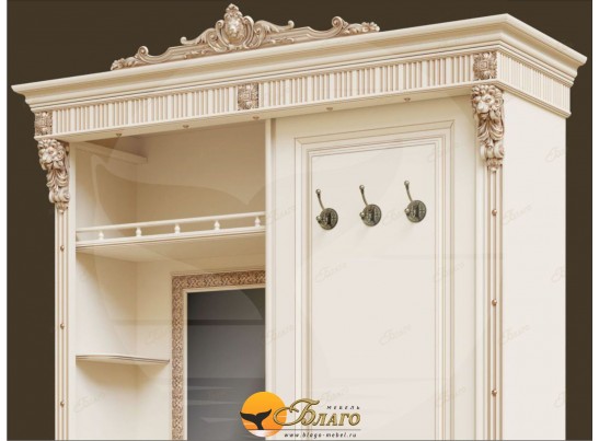 Прихожая-купе Б11.6-2 Карамель/Патина золото в Каменске-Уральском