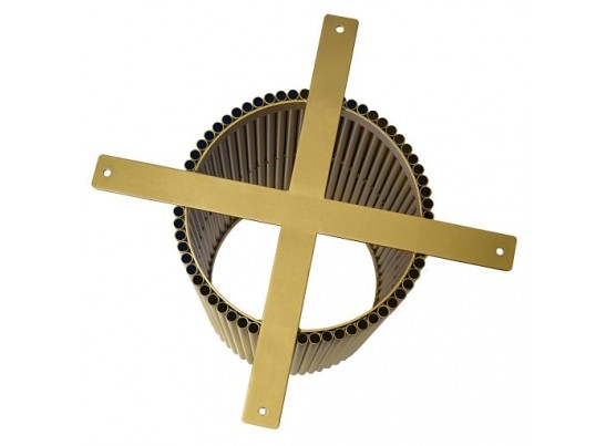 Стол Aura D110, керамогранит Wacom (глянец), золото