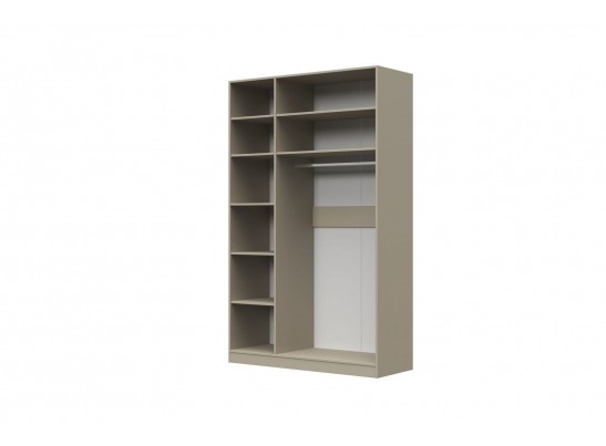 Вива - Шкаф распашной ШР-3 Мокко глянец в Каменске-Уральском