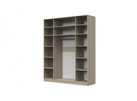 Вива - Шкаф распашной ШР-4 Мокко глянец в Каменске-Уральском