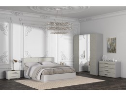 Спальня «Вива» Белый глянец
