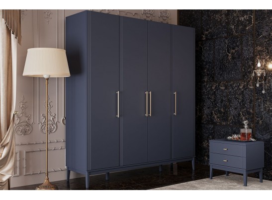 Спальня «Джали» лак темный лазурный в Каменске-Уральском