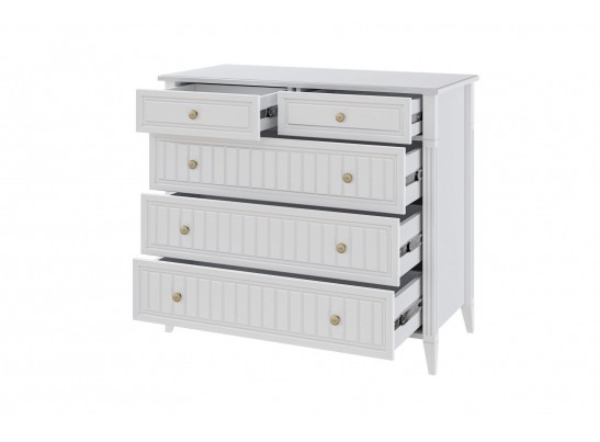 Мэгги (Белый) - Комод 5 ящиков в Каменске-Уральском