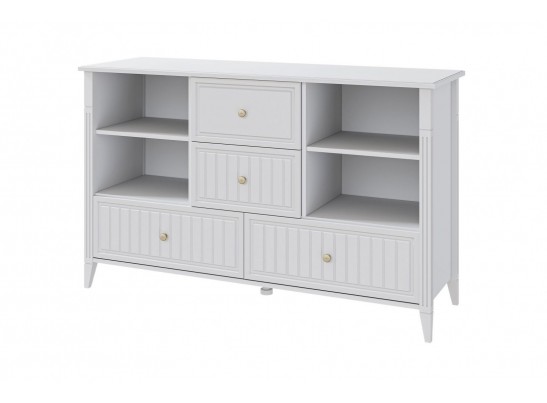 Мэгги (Белый) - Комод 2 двери, 4 ящика в Каменске-Уральском