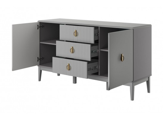 Фарго (антрацит) Комод 2 дв., 3 ящ. в Каменске-Уральском