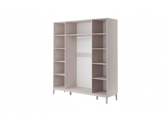 Фарго (льняной) - Шкаф распашной ШР-4 в Каменске-Уральском