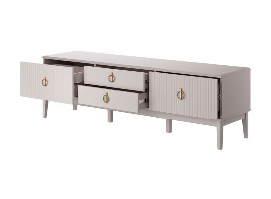 Фарго (льняной) - Тумба для ТВ - 4 ящика в Каменске-Уральском